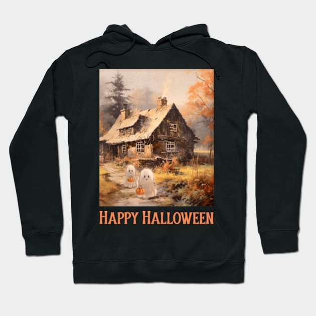 Happy Halloween Hoodie by Teecraftscreations